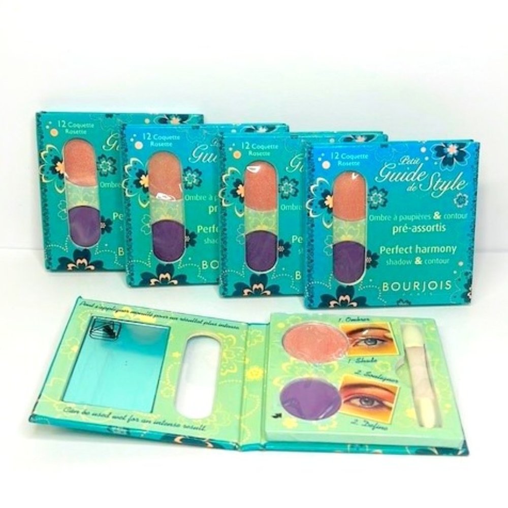 Bourjois Perfect Harmony Shadow & Contour 12 Coquette Rosette (Lot of 5)